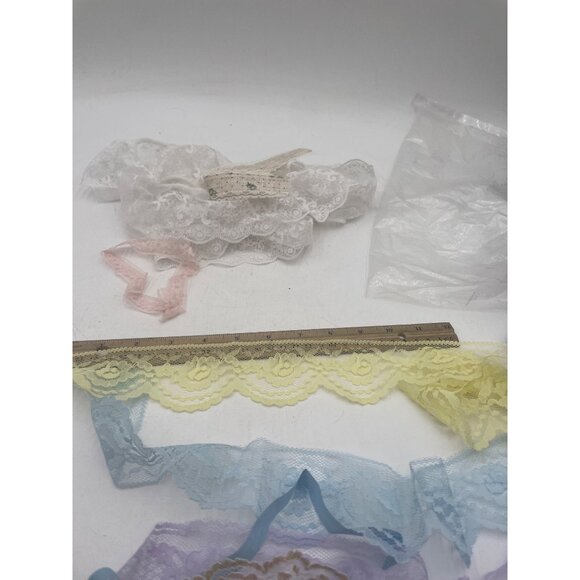 Assorted Colorful Lace Trim Bundle For Crafting & Sewing Projects - Picture 7 of 9
